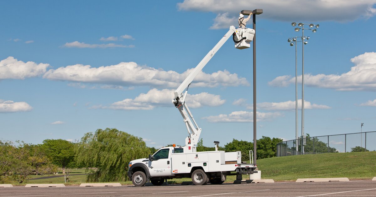 Grua con Canastilla Grua con Canastilla